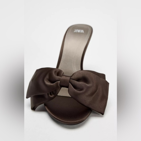 🔥🔥Zara bow tie heels - Picture 3 of 5
